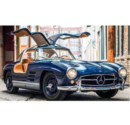 Norev Mercedes 300 SL 1954 - Blue 1:18 model car