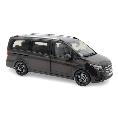 Norev Mercedes V-Class AMG-Line 2018 - Dolomite Brown Metallic 1:18 model car