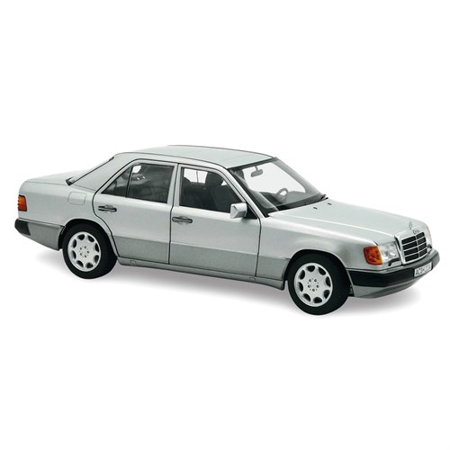 Norev Mercedes 230 E 1990 - Brillant Silver Metallic 1:18 model car