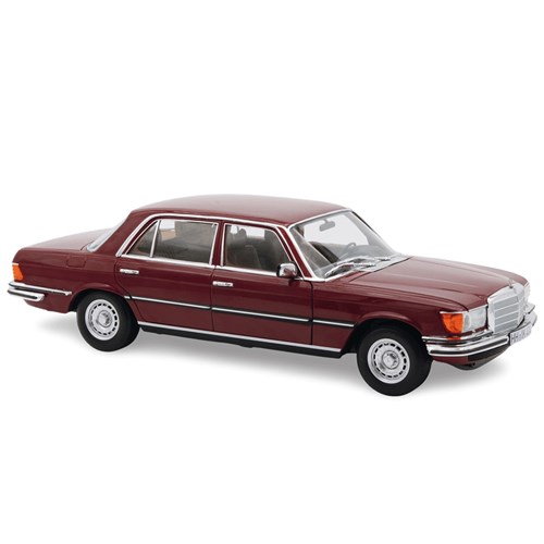 Norev Mercedes 350 SEL 1979 - Middle Red 1:18 model car