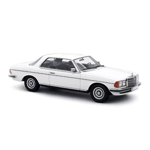 Norev Mercedes 280 CE 1980 - Classic White 1:18 model car