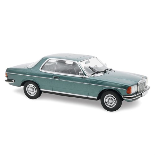 Norev Mercedes 280 CE 1980 - Petrol Green 1:18 model car