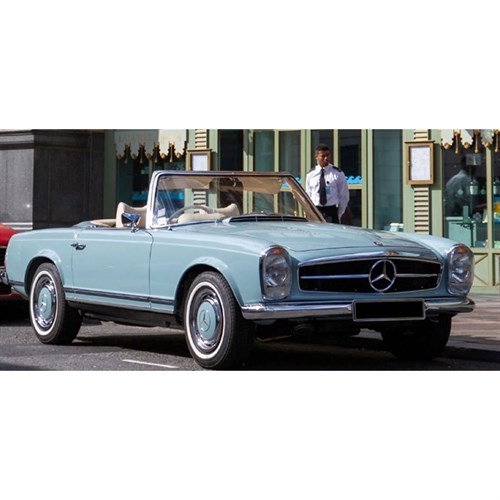 Norev Mercedes 230 SL 1963 - Horizon Blue 1:18 model car