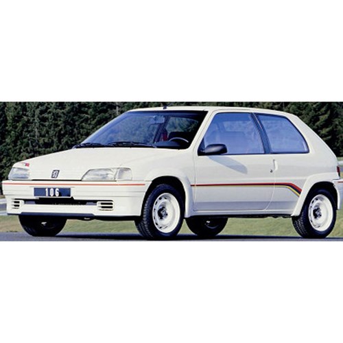 Norev Peugeot 106 Rallye 1.3 1993 - White 1:18 model car