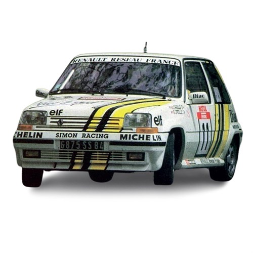 Norev Renault 5 GT Turbo - 1988 Rally Corsica - #11 Alain Oreille 1:18 model car