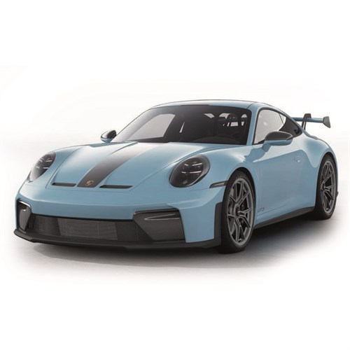 Norev Porsche 911 GT3 w. Weissach Package 2025 - Gulf Blue 1:18 model car
