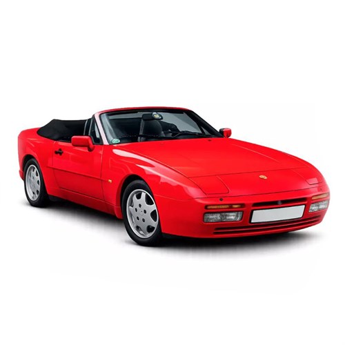 Norev Porsche 944 S2 Cabriolet 1989 - Guards Red 1:18 model car