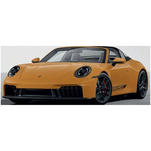 Norev Porsche 911 Targa 4 GTS 2025 - Bahama Yellow 1:18 model car