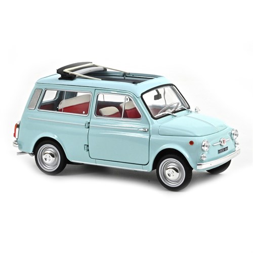 Norev Fiat 500 Giardiniera 1964 - Acquamarina Blue 1:18