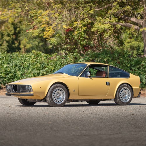 Norev Alfa Romeo Junior Z 1969 - Yellow Gold 1:18 model car
