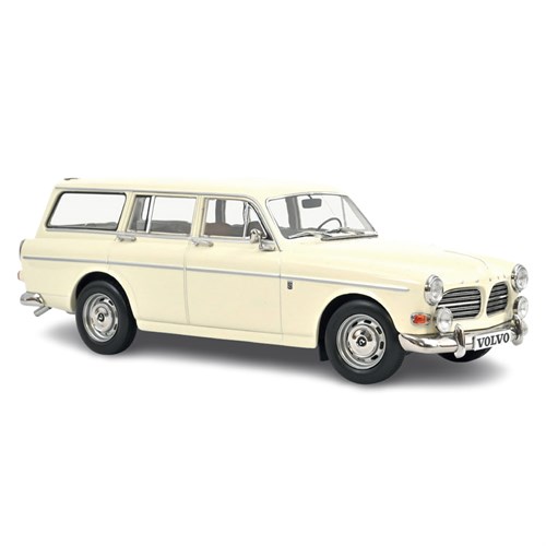 Norev Volvo Amazon Break 1968 - Pearl White 1:18 model car