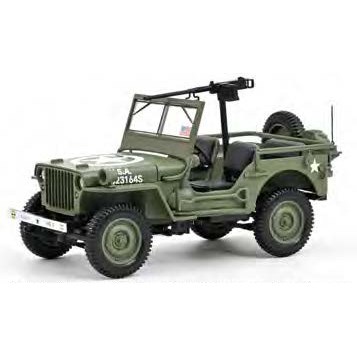 Norev Army Jeep 1944 - D-Day - Green 1:18