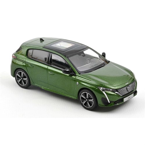 Norev Peugeot 308 GT 2021 - Olivine Green 1:43 model car
