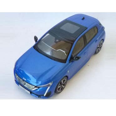 Norev Peugeot 308 GT 2021 - Vertigo Blue 1:43 model car