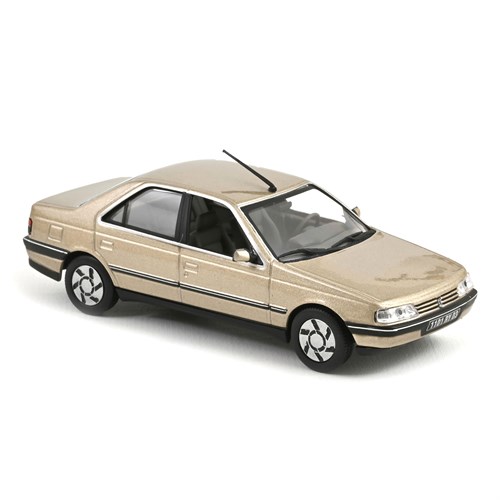 Norev Peugeot 405 SRI 1991 - Mayfair Beige Metallic 1:43