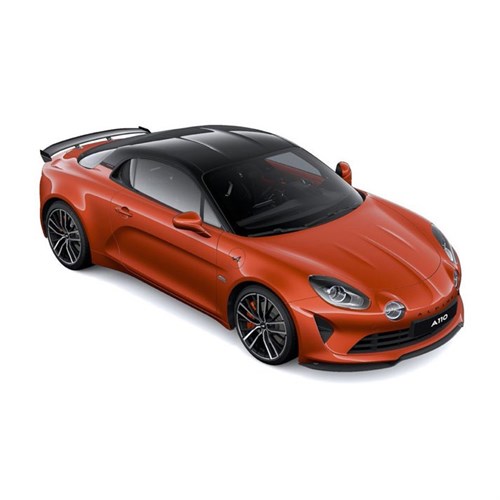 Norev Alpine A110 S w. Aero Pack 2022 - Fire Orange 1:43