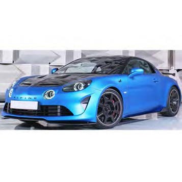 Norev Alpine A110 R 2023 - Matt Alpine Blue 1:43