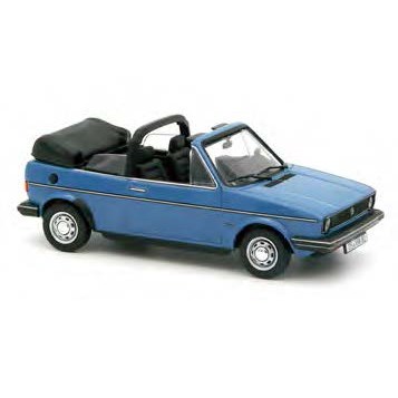 Norev Volkswagen Golf Cabriolet 1981 - Monaco Blue 1:43