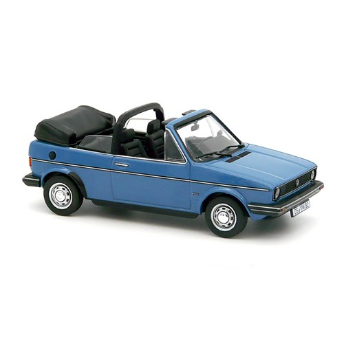 Norev Volkswagen Golf Cabriolet 1981 - Monaco Blue 1:43