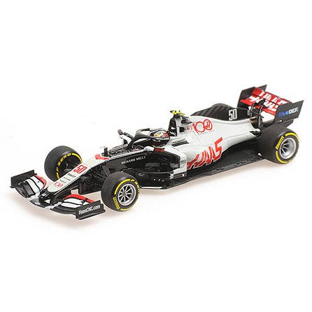 Voiture Miniature de Collection - MINICHAMPS 1/43 - HAAS F1 TEAM VF 20 -  2020 - White / Black / Red - 417200020 - Cdiscount Jeux - Jouets