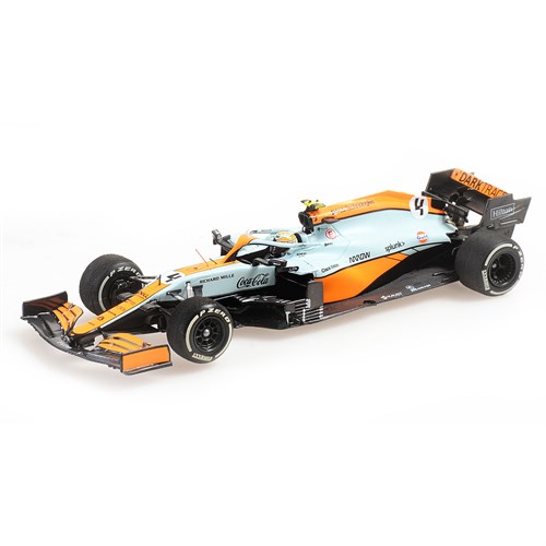 Minichamps McLaren MCL35M - 2021 Monaco Grand Prix - #4 L. Norris 1:43