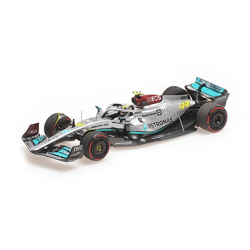 Minichamps Mercedes F1 W13 - 2022 Bahrain Grand Prix - #44 L. Hamilton 1:43