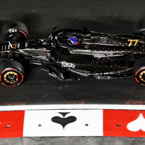 Minichamps Alfa Romeo C43 - 2023 Las Vegas Grand Prix - #77 V. Bottas 1:43