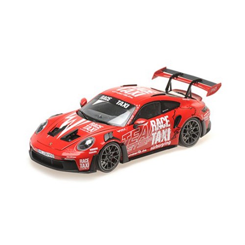 Minichamps Porsche 911 (992) GT3 RS 2024 - GetSpeed Race Taxi 1:43 model car