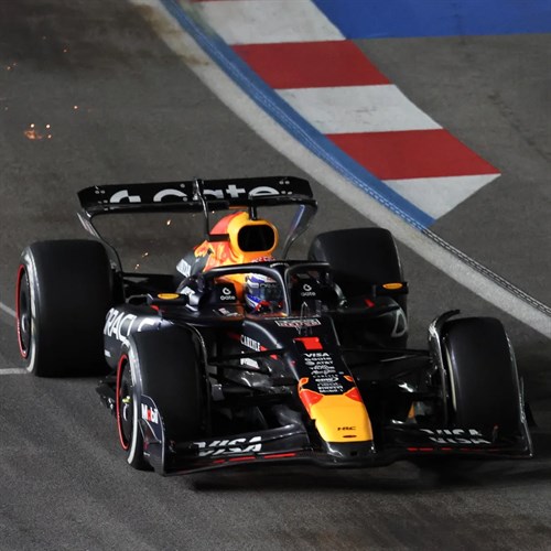 Minichamps Red Bull RB21 - 1st 2025 Las Vegas Grand Prix - #1 Max Verstappen 1:43 model car