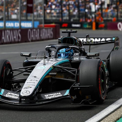 Minichamps Mercedes F1 W17 - 1st 2026 Australian Grand Prix - #63 George Russell 1:43 model car