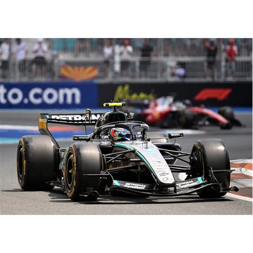 Minichamps Mercedes F1 W17 - 1st 2026 Miami Grand Prix - #12 Andrea Kimi Antonelli 1:43 model car