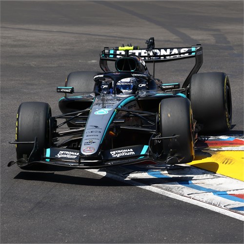 Minichamps Mercedes F1 W17 - 1st 2026 Monaco Grand Prix - #12 Andrea Kimi Antonelli 1:43 model car