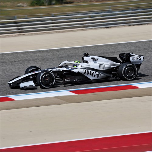 Minichamps Cadillac MAC-26 - 2026 Bahrain Pre-Season Test - #11 Sergio Perez 1:43 model car