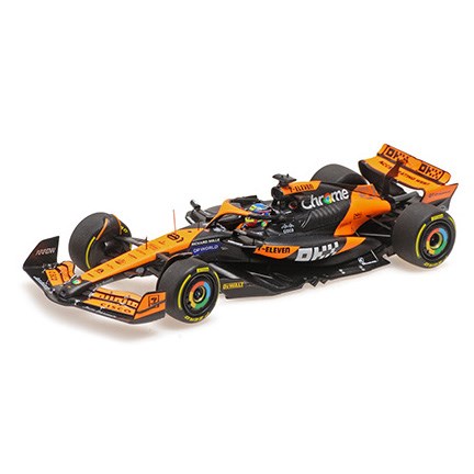 Minichamps McLaren MCL38 - 1st 2024 Hungarian Grand Prix - #81 O. Piastri 1:43 model car