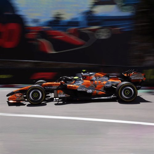 Minichamps McLaren MCL40 - 2026 Monaco Grand Prix - #4 Lando Norris 1:43 model car