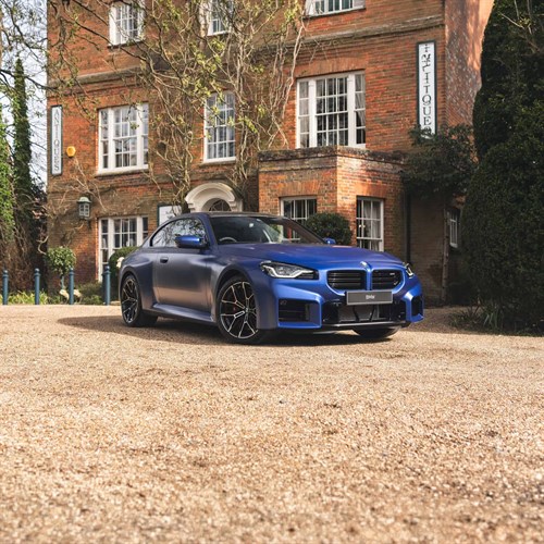 Minichamps BMW M2 w. Performance Parts 2024 - Blue Metallic 1:18 model car