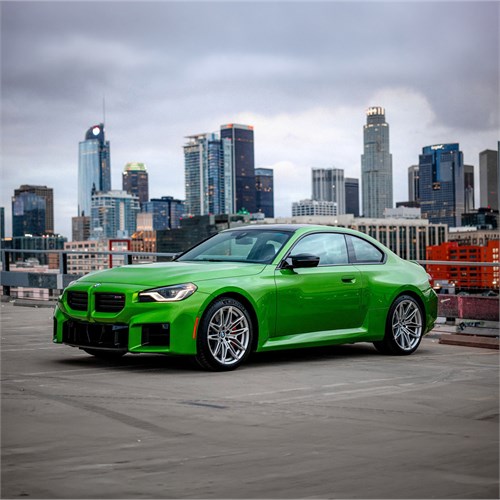Minichamps BMW M2 w. Performance Parts 2024 - Green Metallic 1:18 model car