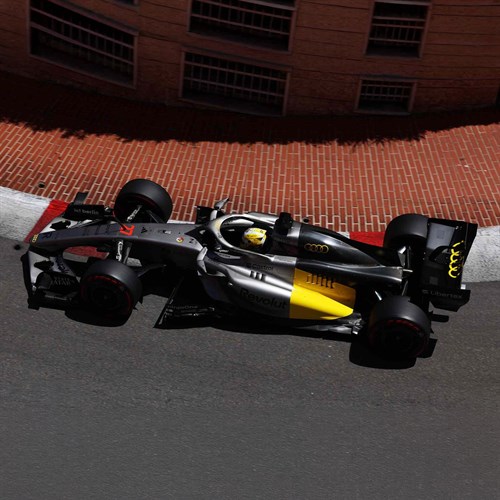 Minichamps Audi R26 - 2026 Monaco Grand Prix - #27 Nico Hulkenberg 1:18 model car