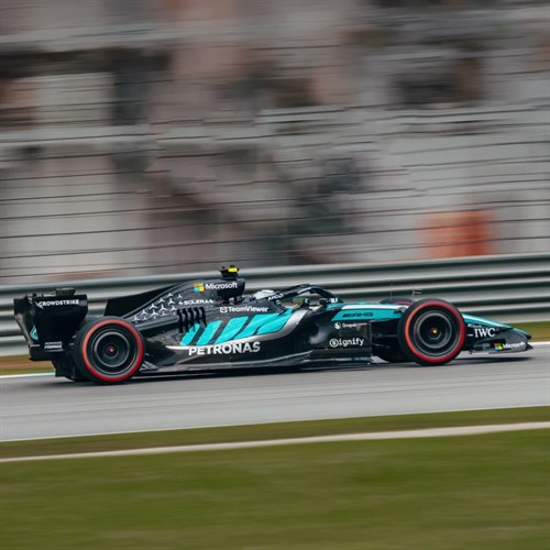 Minichamps Mercedes F1 W17 - 2026 Bahrain Grand Prix In Malaysia - #12 Andrea Kimi Antonelli 1:18 model car