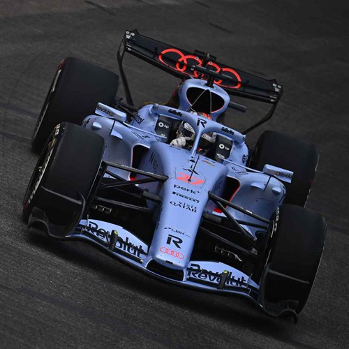 Minichamps Audi R26 - 2026 Singapore Grand Prix - #27 Nico Hulkenberg 1:18 model car
