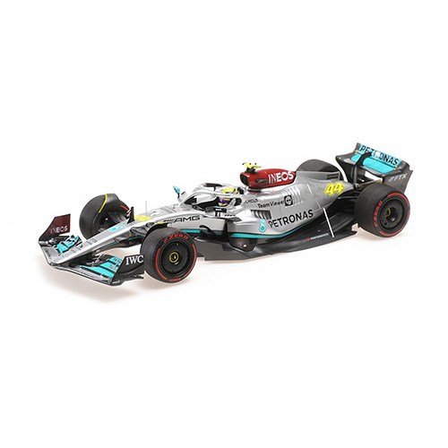 Minichamps Mercedes F1 W13 - 2022 Spanish Grand Prix - #44 L. Hamilton 1:18