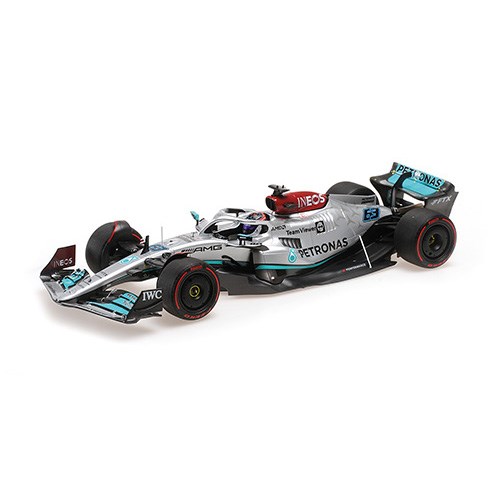 Minichamps Mercedes F1 W13 - 2022 Spanish Grand Prix - #63 G. Russell 1:18