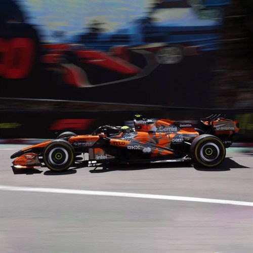 Minichamps McLaren MCL40 - 2026 Monaco Grand Prix - #4 Lando Norris 1:18 model car