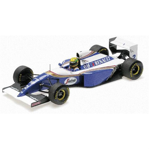 Minichamps Williams FW16 'Dirty Version' - 1994 San Marino Grand Prix - #2 A. Senna 1:18