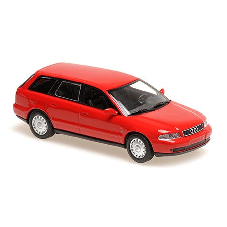 Audi A4 Avant Red interior 1:43 400017010 MINICHAMPS diecast model car /  scale model For Sale