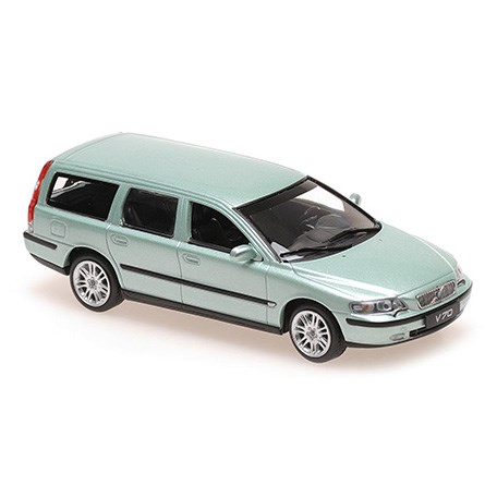 Maxichamps Volvo V70 Break 2000 - Light Green 1:43