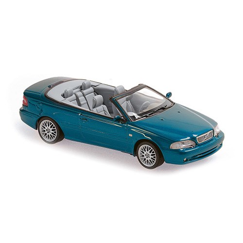 Maxichamps Volvo C70 Cabriolet 1998 - Blue Metallic 1:43