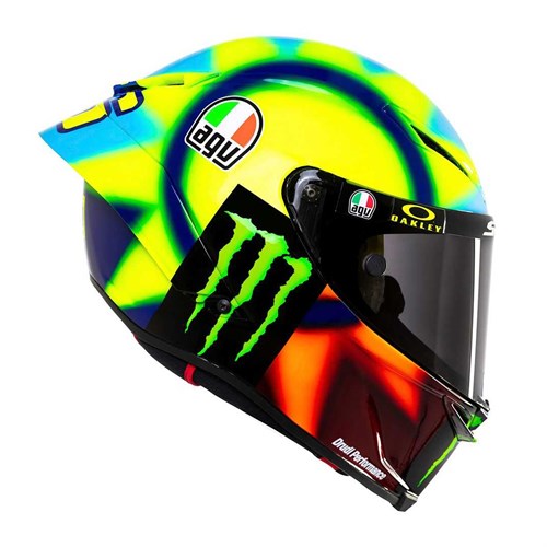 Minichamps AGV Helmet - 2021 MotoGP - #46 V. Rossi 1:8