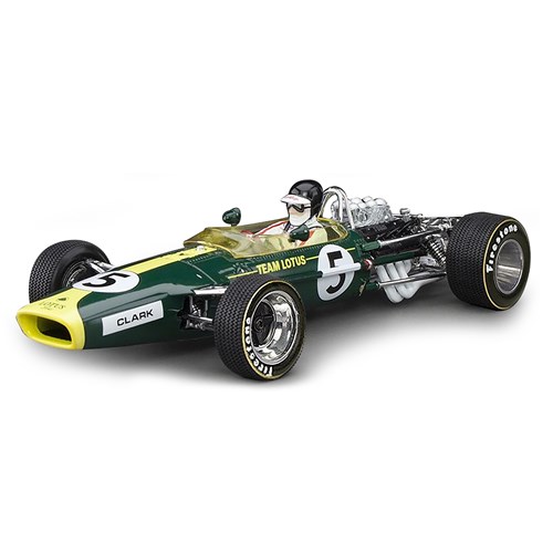 Quartzo Lotus 49 - 1st 1967 American Grand Prix - #5 J. Clark 1:18