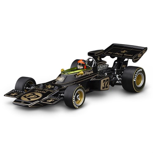 Quartzo Lotus 72D - 1st 1972 Belgian Grand Prix - #32 E. Fittipaldi 1:18